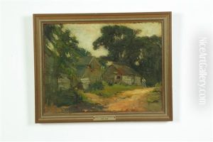 Cabin In The Woods by Louis Frederick Berneker