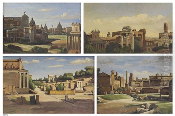 Five Scenes From The Roman Forum - view 1