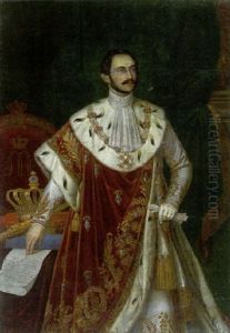 Konig Max Ii. Joseph Von Bayern by Joseph Bernhardt