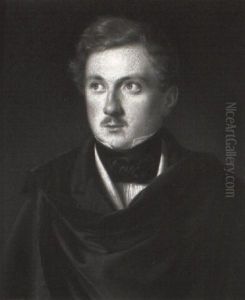 Portrat Des Freiherrn Julius Von Ponickau Im Schwarzen Umhang