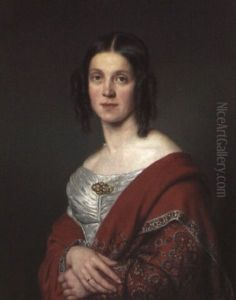 Portrat Der Freifrau Constanzia Von Ponickau