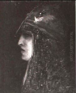 Autoportrait by Sarah Bernhardt