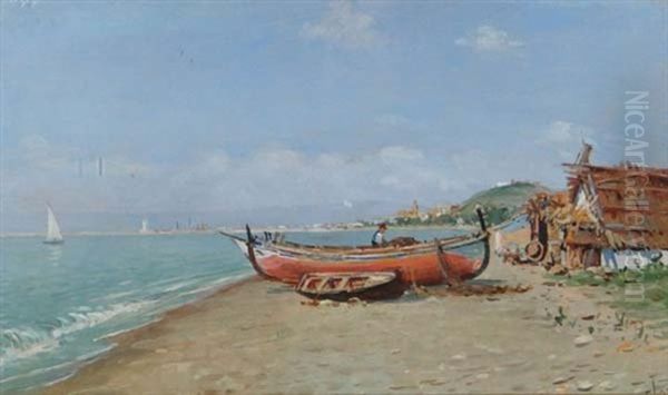 Malaga Coastal Scene - view 1