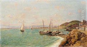 Vista De La Bahia De Malaga