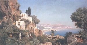 Italienische Kuste by Edmund Berninger