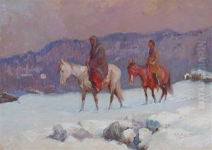 Partie Aus Sorrent by Oscar Edmund Berninghaus