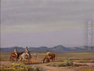 Irrigation Ditch by Oscar Edmund Berninghaus