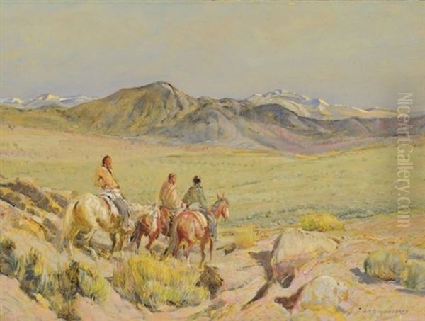Coming Down From The Mountains Into Sagebrush Country - view 1