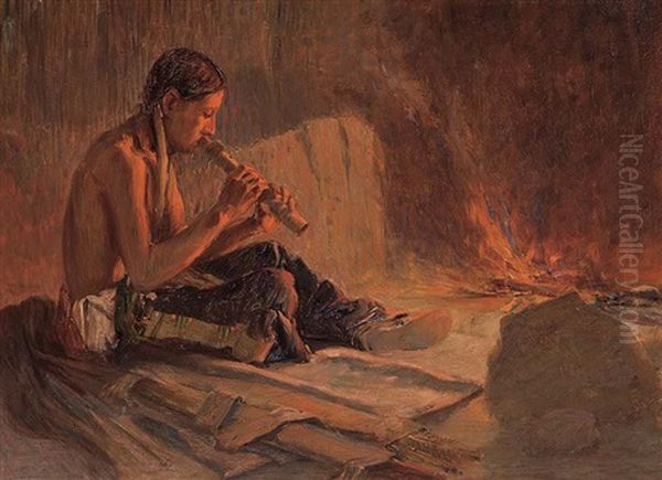 The Flute Player - view 1