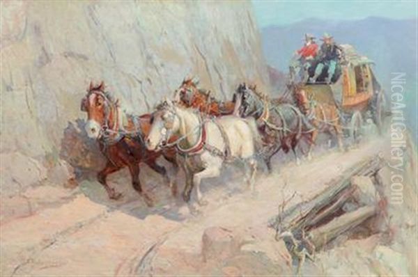 Taos Canyon Stagecoach - view 1