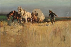 The Homeseekers by Oscar Edmund Berninghaus