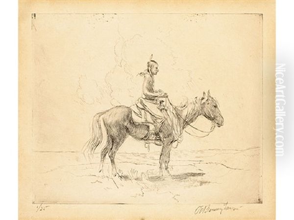 Profile Of Native American - view 1