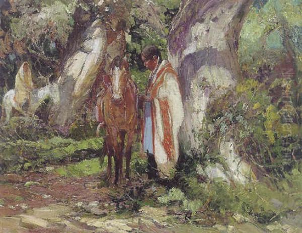 Indians In The Woods: Hondo Canyon - view 1