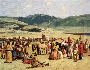Valley Of The Sun by Oscar Edmund Berninghaus