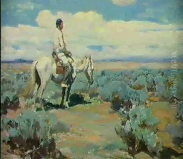 A Halt In The Sagebrush - view 1