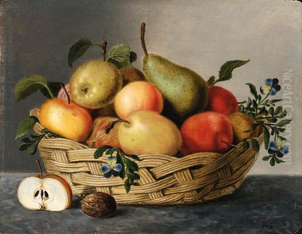 A Basket Of Fruit - view 1