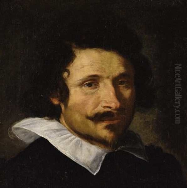 Portrait Of A Man (pietro Da Cortona?) - view 1