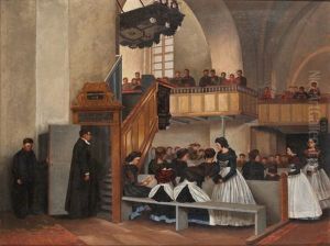 Gottesdienst In Der St. Johanniskirche In Nieblum Auf Fohr