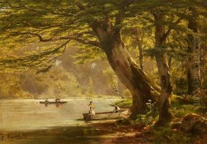 The Boat Trip by Ernst Von Bernuth