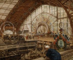 La Galerie Des Machines A L"exposition Universelle De 1889