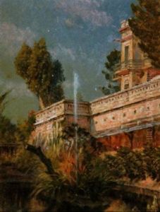 Franzosischer Schlospark by Louis Beroud