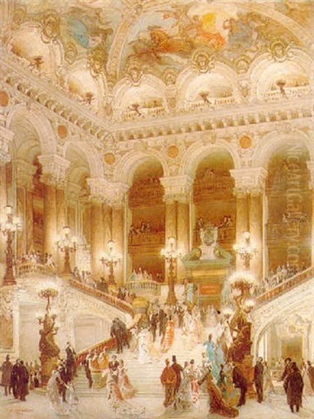 Le Foyer De L'opera Garnier, Paris - view 1