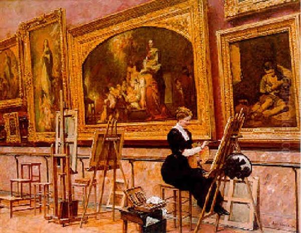 Au Musee Du Louvre - Les Murillo - view 1