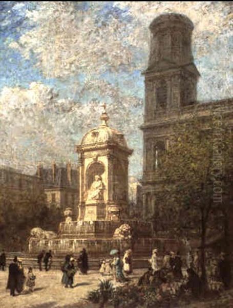 Le Marche Aux Fleurs Place Saint-sulpice - view 1