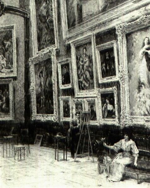 Interieur Du Louvre - view 1