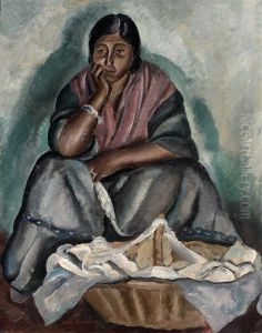 La Marchande Espagnole by Jean Berque