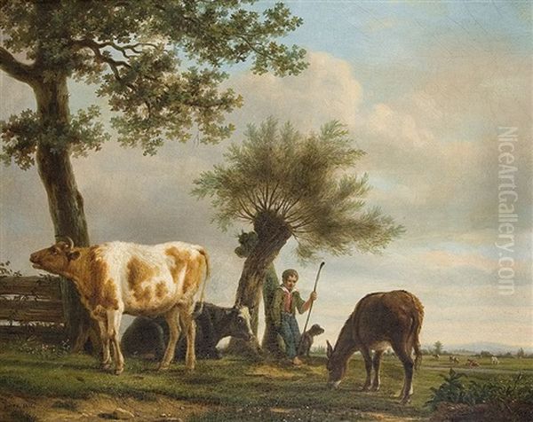 Hirte Bei Dem Vieh - view 1