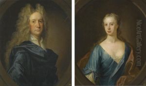 Portrait Of James Drummond, 2nd Laird Of Blair Drummond (1673-1739) by William Aikman