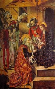 The Adoration Of The Magi by Pedro Berruguete