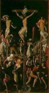 La Crucifixion by Pedro Berruguete
