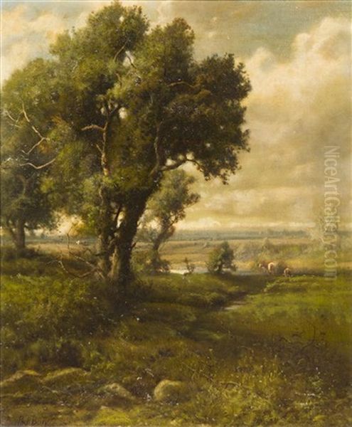 Landscape With Cattle - view 1