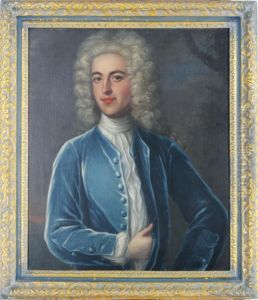 Portrait Of A Gentleman In A Blue Coat thumbnail