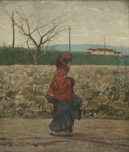 La Passante Au Manchon by Edoardo Berta
