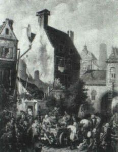 Return From The Wars by Johannes Jacobus Bertelman