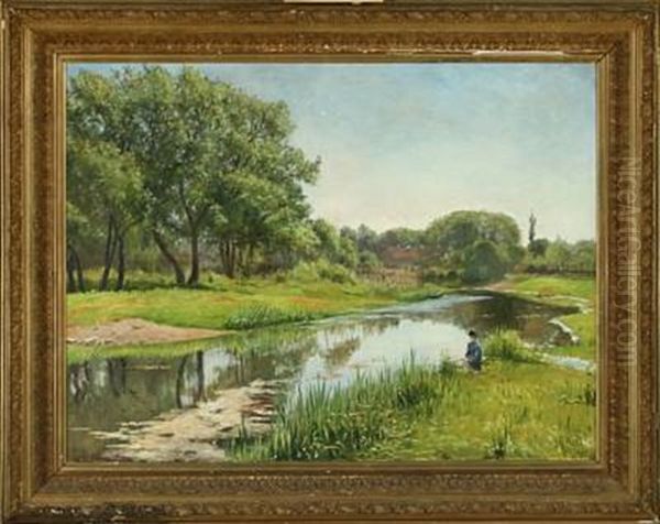Aaen Ved Lille Naestved, Foraaret - view 1