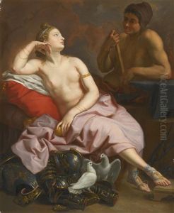 Venus In The Forge Of Vulcan by Jean-Simon Berthelemy