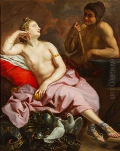 Venus Dans La Forge De Vulcan by Jean-Simon Berthelemy
