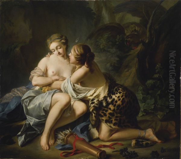 Jupiter, In The Guise Of Diana, And Callisto - view 1