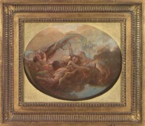 L'aurore (+ Le Crepuscule; 2 Works) by Jean-Simon Berthelemy