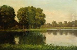Sommerdag Ved Veringe by Christian Bernh. Severin Berthelsen
