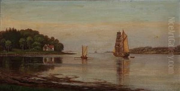 Coastal Scenes From Svendborgsund, Denmark (+ Another; Pair) - view 1