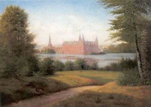 Aussicht Auf Schlos Frederiksburg Aussicht Auf Schlos Frederiksburg