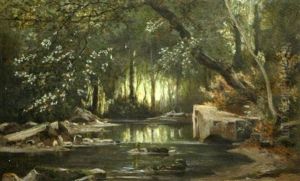 Lavandieres En Foret