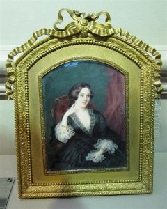 Portrait Of A Lady by Sidonie Berthon (Mademoiselle)