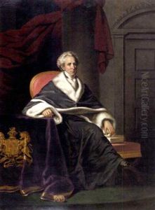 Portrait Of Sir John Beverley Robinson by George Theodore Berthon