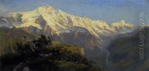 Gebirgslandschaft by Alfred Henri Berthoud
